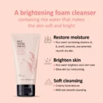 The-Face-Shop-Rice-water-Bright-Cleansing-foam-150ml-with-Rice-Water-for-Brighten-the-Skin-Korea-2.webp